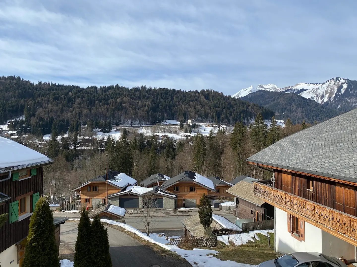 Scenic view of Montriond, France