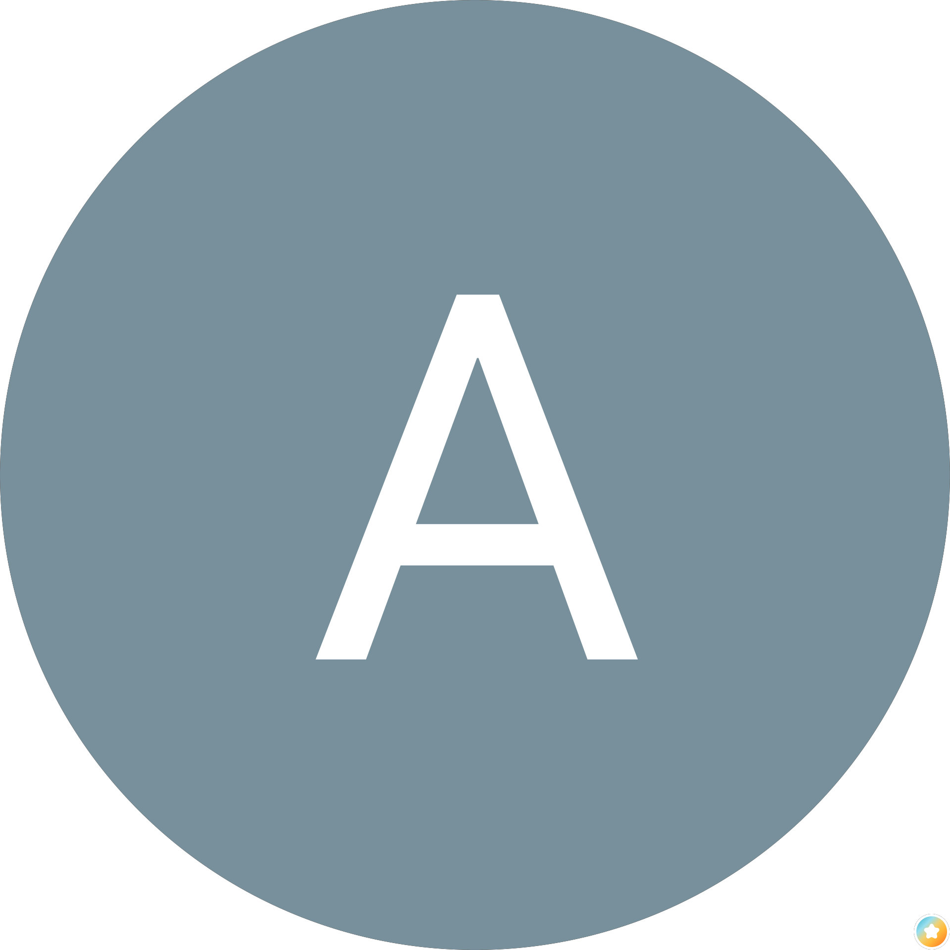 A B