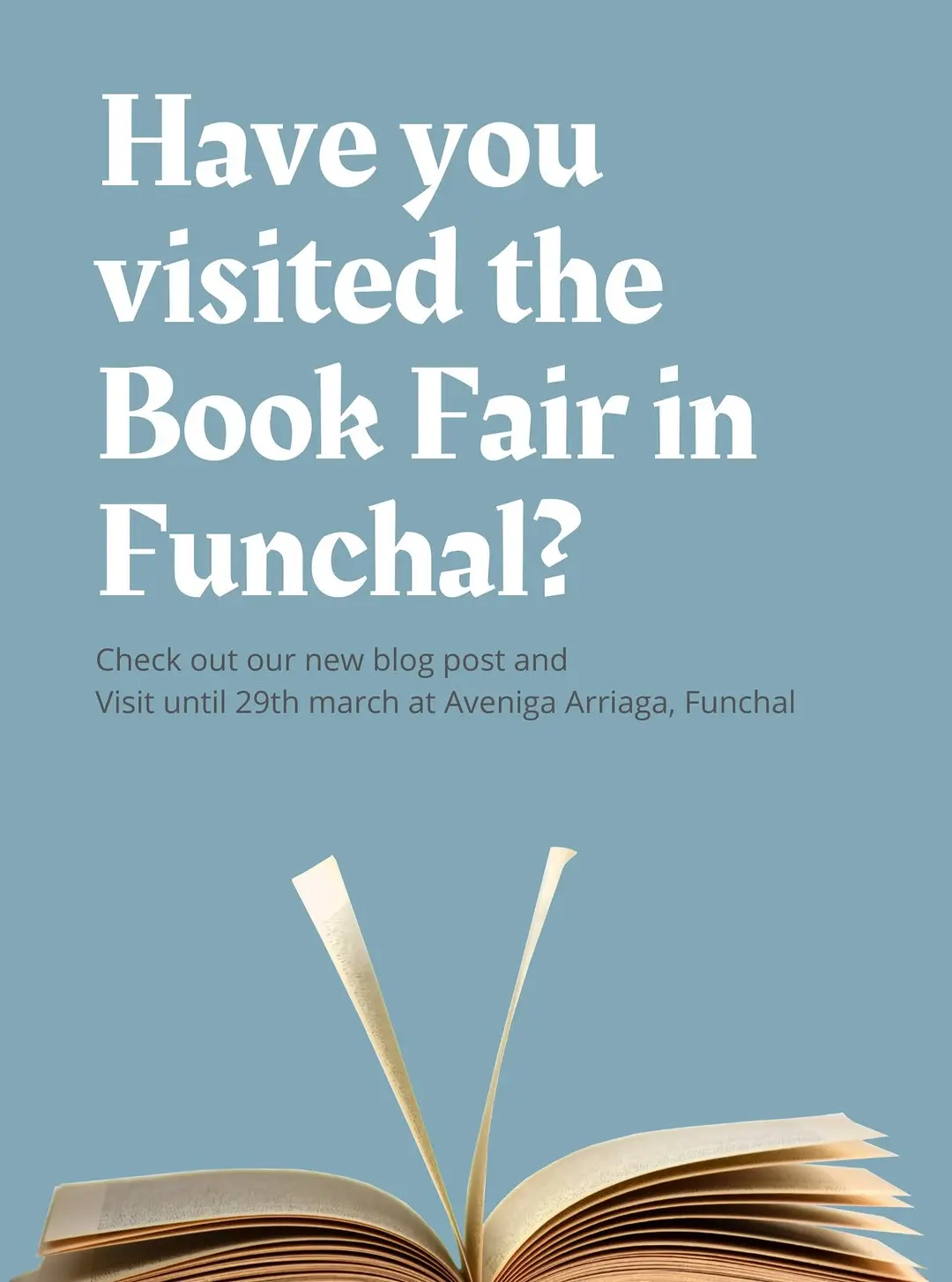 Books, coffee, and coastal vibes 🌊📚☕. 

The Funchal Book Fair 2026 has officially taken over Avenida Arriaga, and we are