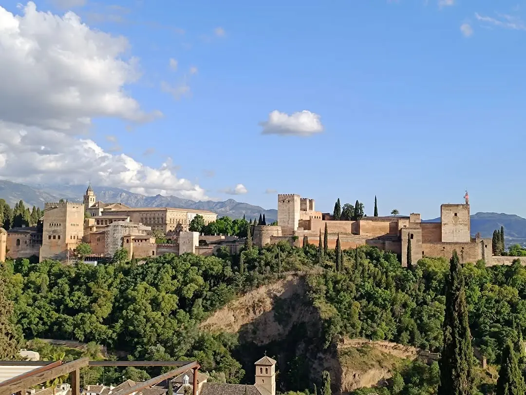 Because perhaps you saw it in my stories. I did a lot of Mirador this weekend. Even after 5 years of Granada, I'm oblige