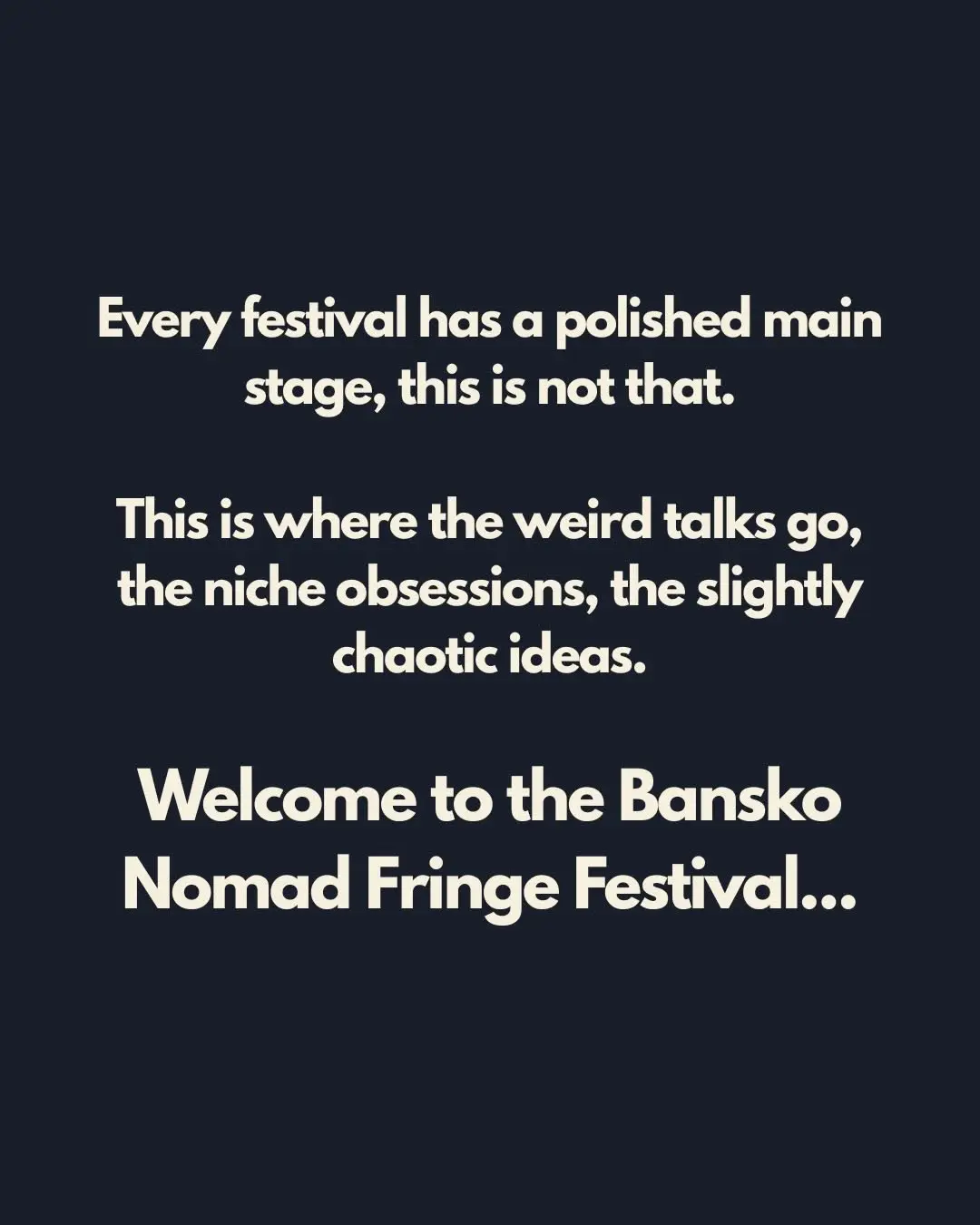 Every year Bansko fills up with digital nomads, conferences and people talking about optimising their morning routine.

