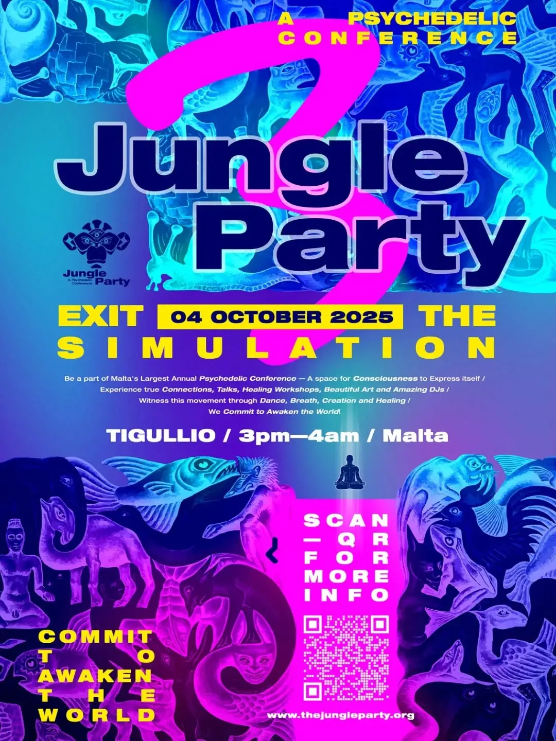 🌿⭐️✨ The Jungle Party – Exit the Simulation ✨⭐️🌿

⭐️ “Was nothing real? Perhaps everything you were told to see was a sh