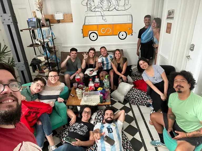 Asi se vive el Mundial en Bs As City 🇦🇷⚽️

#colivingbuenosaires #codreamers #coliving