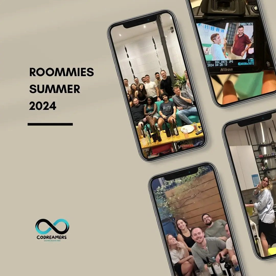 Thanks for sharing an incredible summer roommies ☀️🌆

What word would you use to describe what it is like to live in com