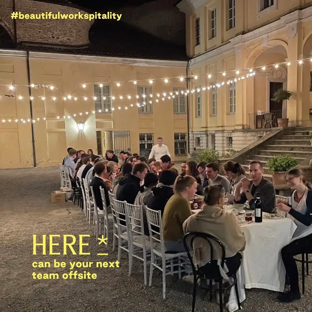 And another location nugget 🍝🇮🇹 … may we introduce #beautifulworkspitality meets la dolce vita ❤️

Italy is famous for m