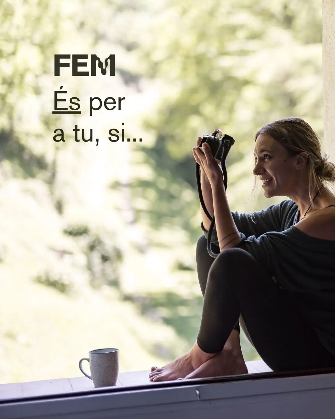 FEM es para ti, si...
1. Teletrabajas, eres emprendedor o freelance. Y quieres cambiar de entorno, bajar el nivel de est