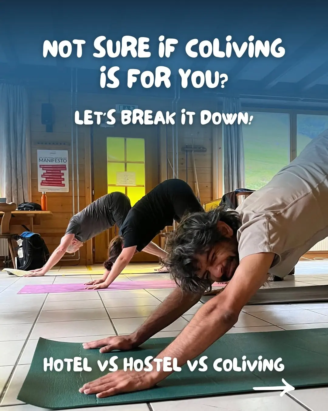 Not sure if coliving is for you?
We get it, it’s not the same as a hotel, and definitely not like a hostel either.

Here