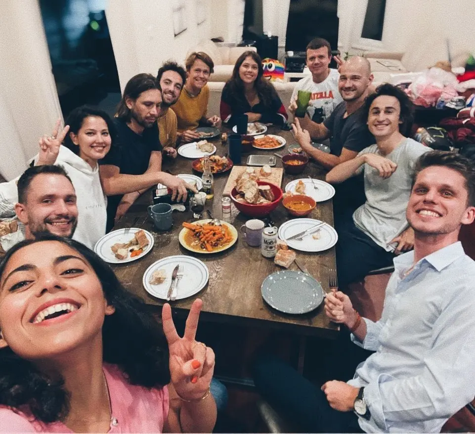 Coliving is not only about sharing space with people, it is about learning new traditions and cultures, even through din