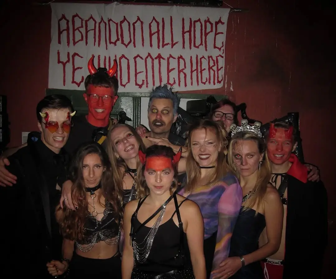 This year's Halloween Party brought some extra heat when we all experienced a bit of coliving in hell 👹🔥