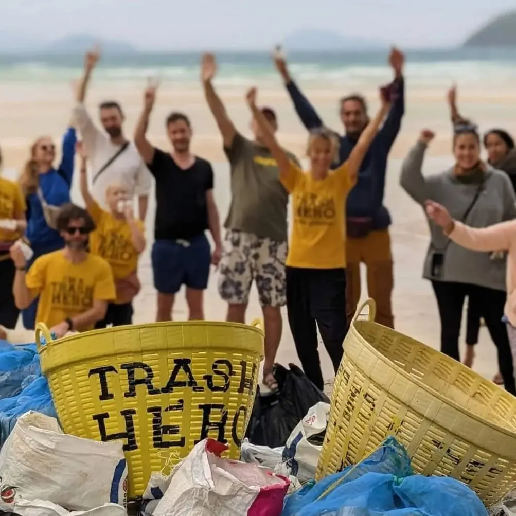 Everyone can be a Trash Hero! TRASH HERO is an energetic, volunteer-led movement that drives change within communities a