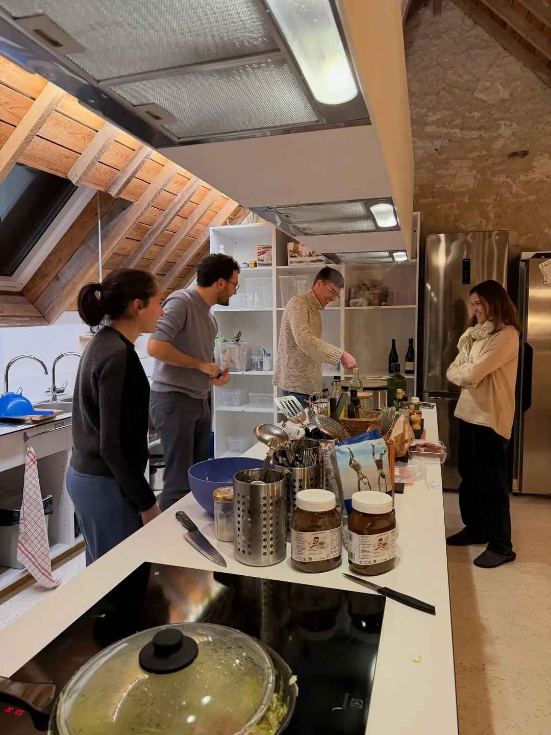Our new coliving season starts in one month! Family diners every Saturday, walks by the beach, Mont St-Michel, deep work