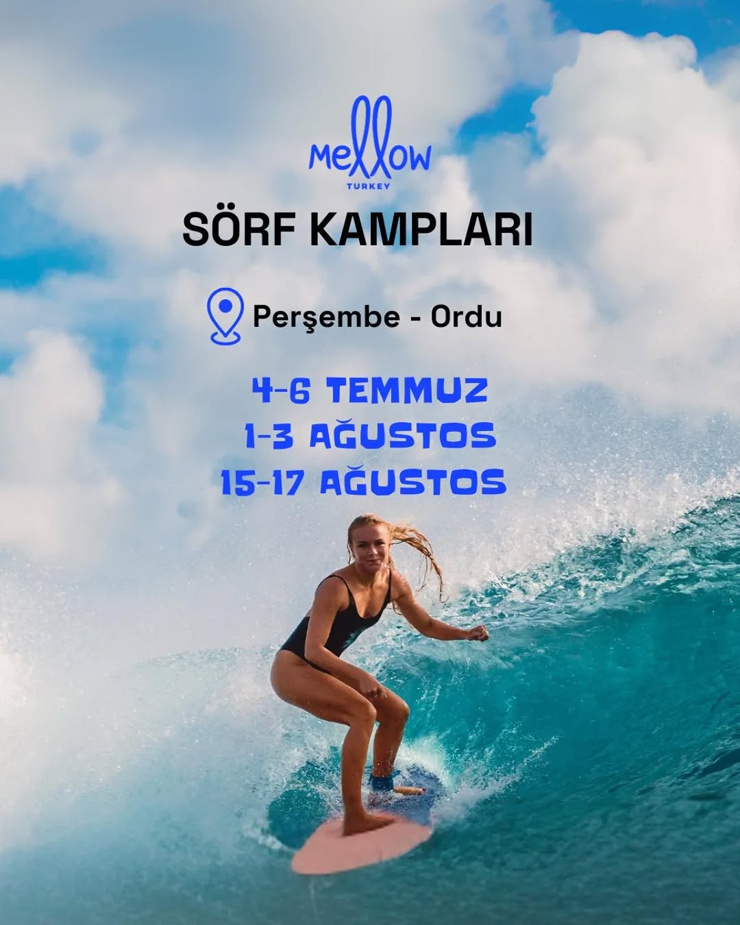 Tarihini seç, yerini ayırt, Karadeniz’de dalgalarla buluş! 🌊

Sörf, eğlence, doğa ve unutulmaz anılar seni bekliyor.

Bu