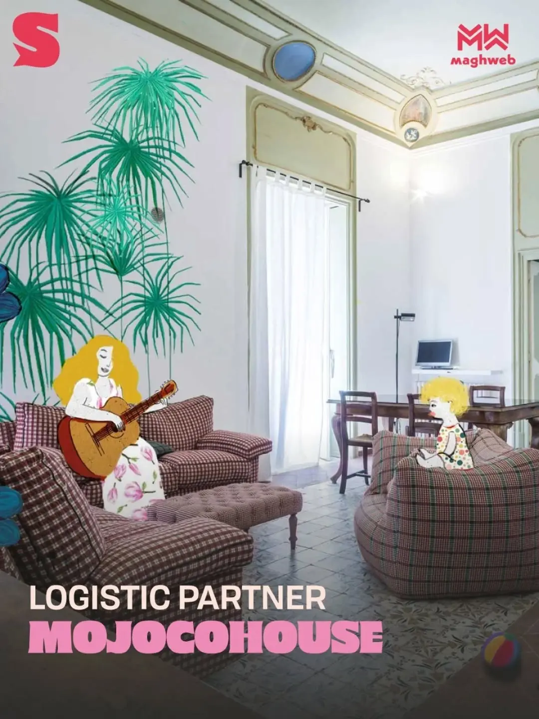 @mojocohouse, spazio di ospitalità e condivisione, è logistic partner di Sirene e supporta l’accoglienza e la logistica 