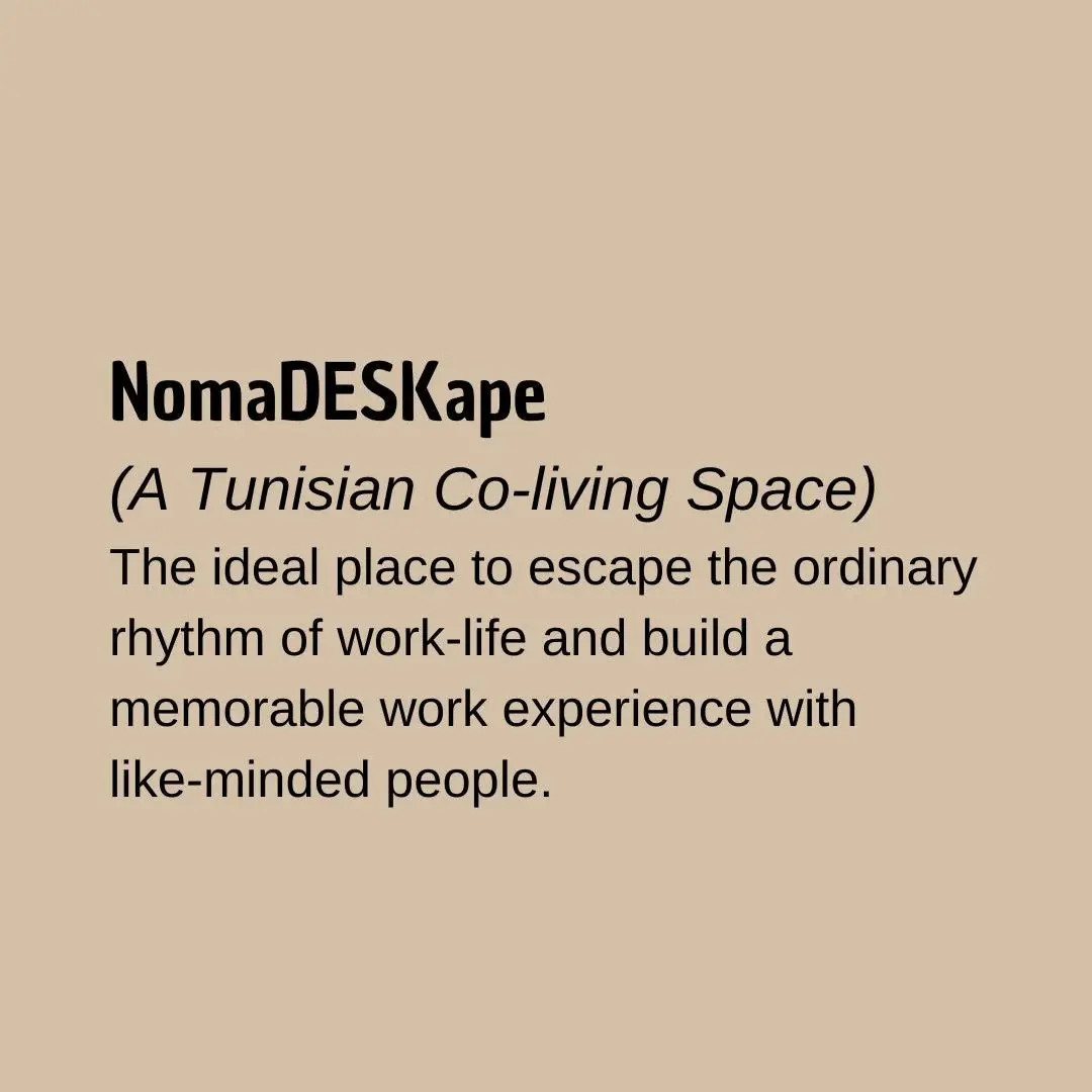 nomaDESKape is your way to go 🤗💙!
If you need more details about the price, the accommodation, or the services feel free