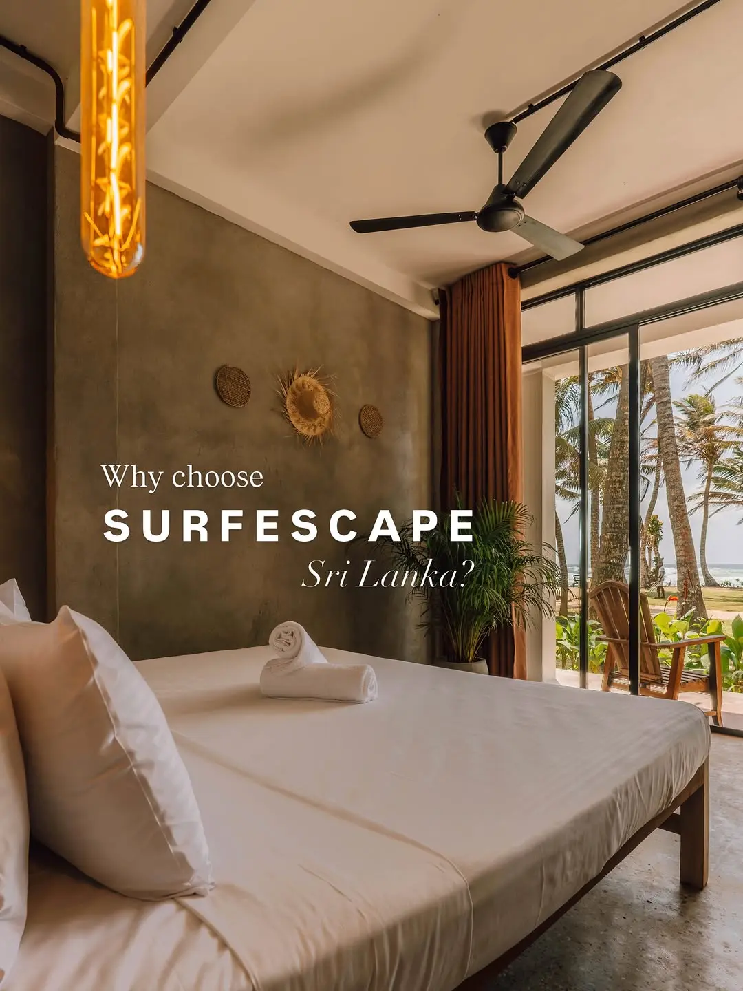 🇱🇰 Check our Top 7 ”Why choose Surfescape Sri Lanka“ 🌊🏄🏻. 

1. Surfescape is located at Midigama beach, one of the best 